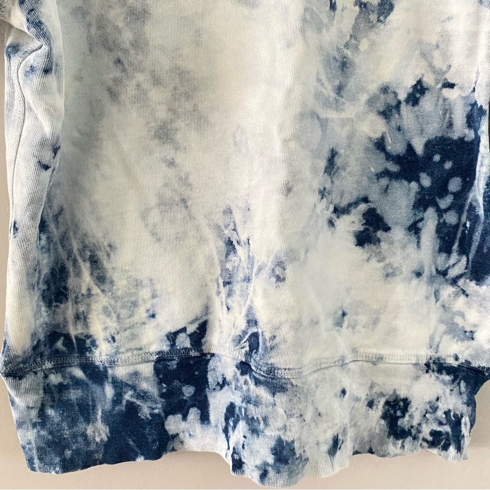 •Current/Elliot Indigo Summer tie dye short sleeve top• Size - Picture 4 of 9